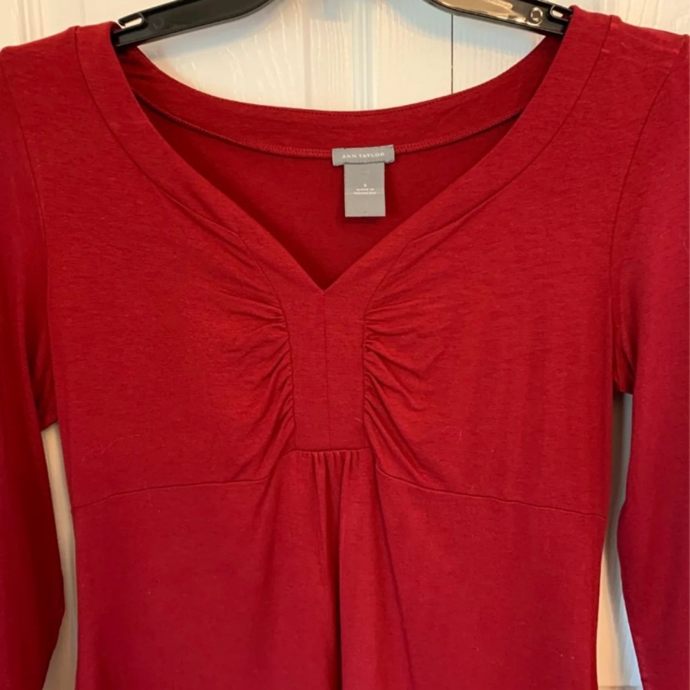 Ann Taylor Crimson shirt!